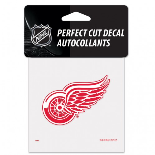 Detroit Red Wings - 4" Decal