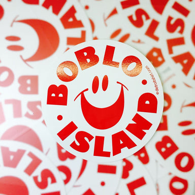Sticker - Boblo Island Circle-Sticker-Detroit Shirt Company