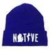 Hat - Michigan NATIVE Flip Knit - Blue-Hats-Detroit Shirt Company
