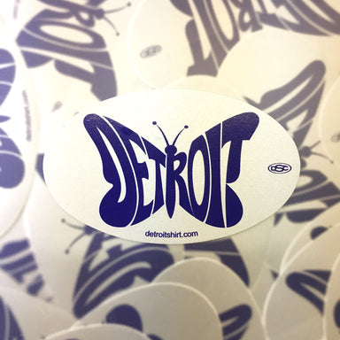 Sticker - Detroit Butterfly-Sticker-Detroit Shirt Company