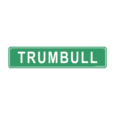 Sign - Trumbull-Sign-Detroit Shirt Company